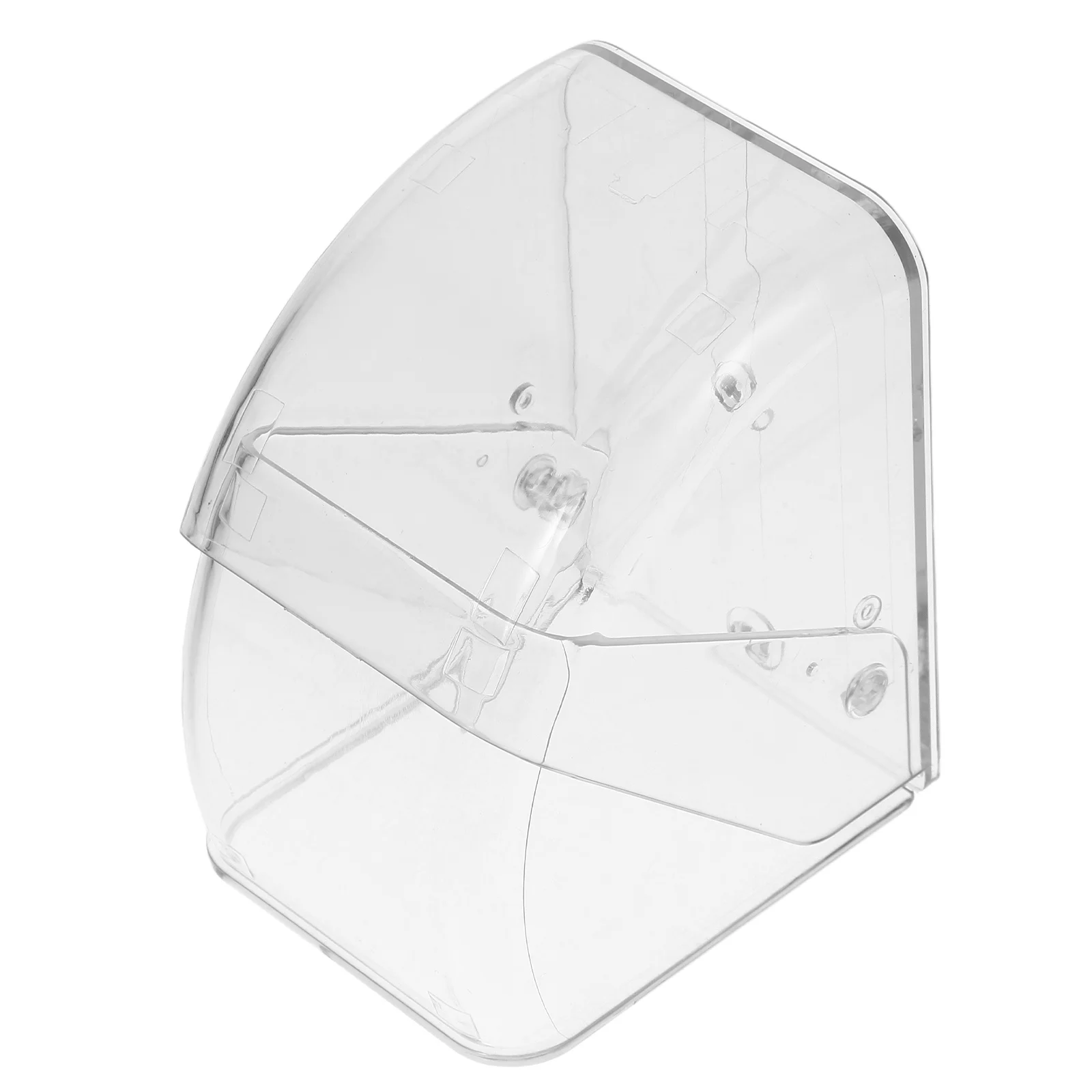 

Waterproof Transparent Doorbell Cover Rainproof Plastic Protector Outdoor Weather Shield for Entry Apartment