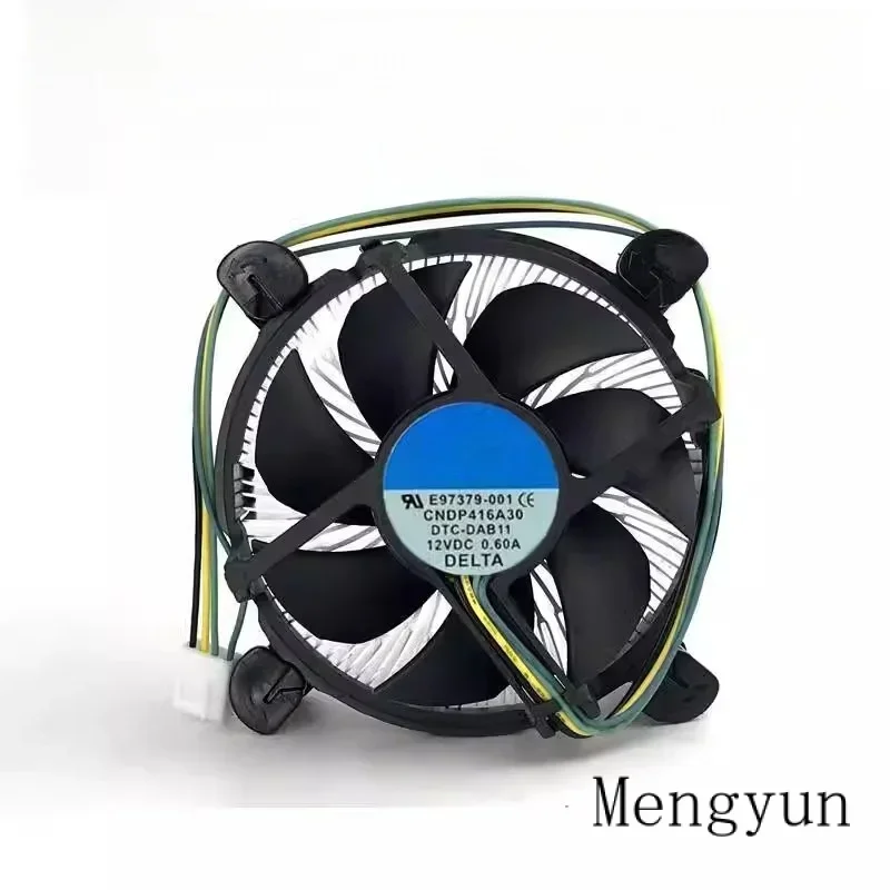 CPU Cooler with 90mm CPU Fan Aluminum Heatsink for Intel E97379-001 Core i3/i5/i7 Socket LGA1150/1155/1156 4Pin E97379-003