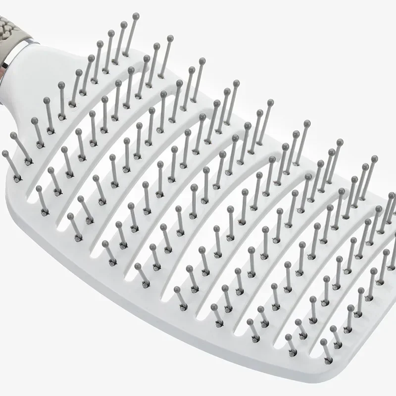 1 قطعة فرش تدليك احترافية لفك تشابك الشعر للنساء مشط تدليك فروة الرأس السحري سريع الجفاف أدوات تصفيف الشعر المستقيمة #5