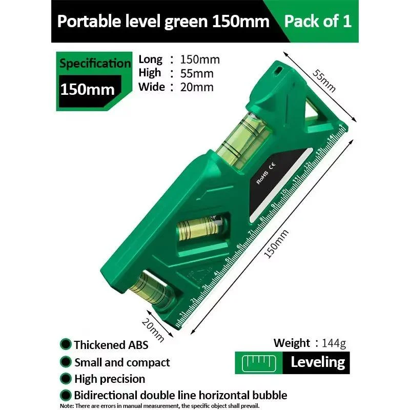 Nieuwe 7Inch Driehoek Liniaal Meetinstrument Aluminium Timmerman Gereedschap Inch Metrische Hoek Heerser Snelheid Vierkant Houtbewerking Gereedschap