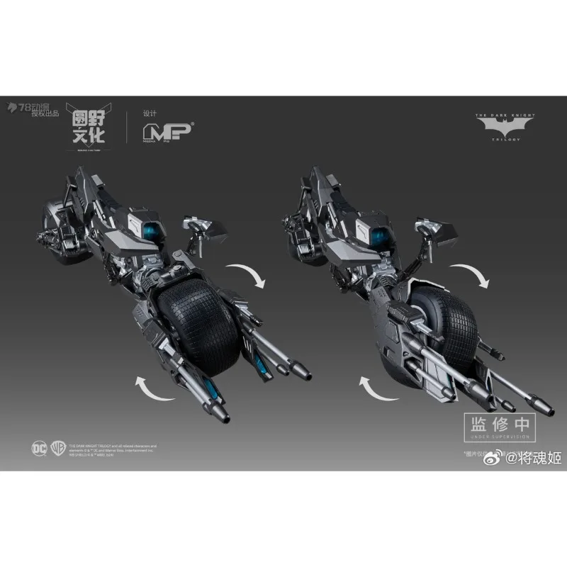 Mech Pig Original DC Series Catwoman \ รถจักรยานยนต์อะนิเมะ Action Figure Assembly ของเล่นสะสมของขวัญสําหรับชาย
