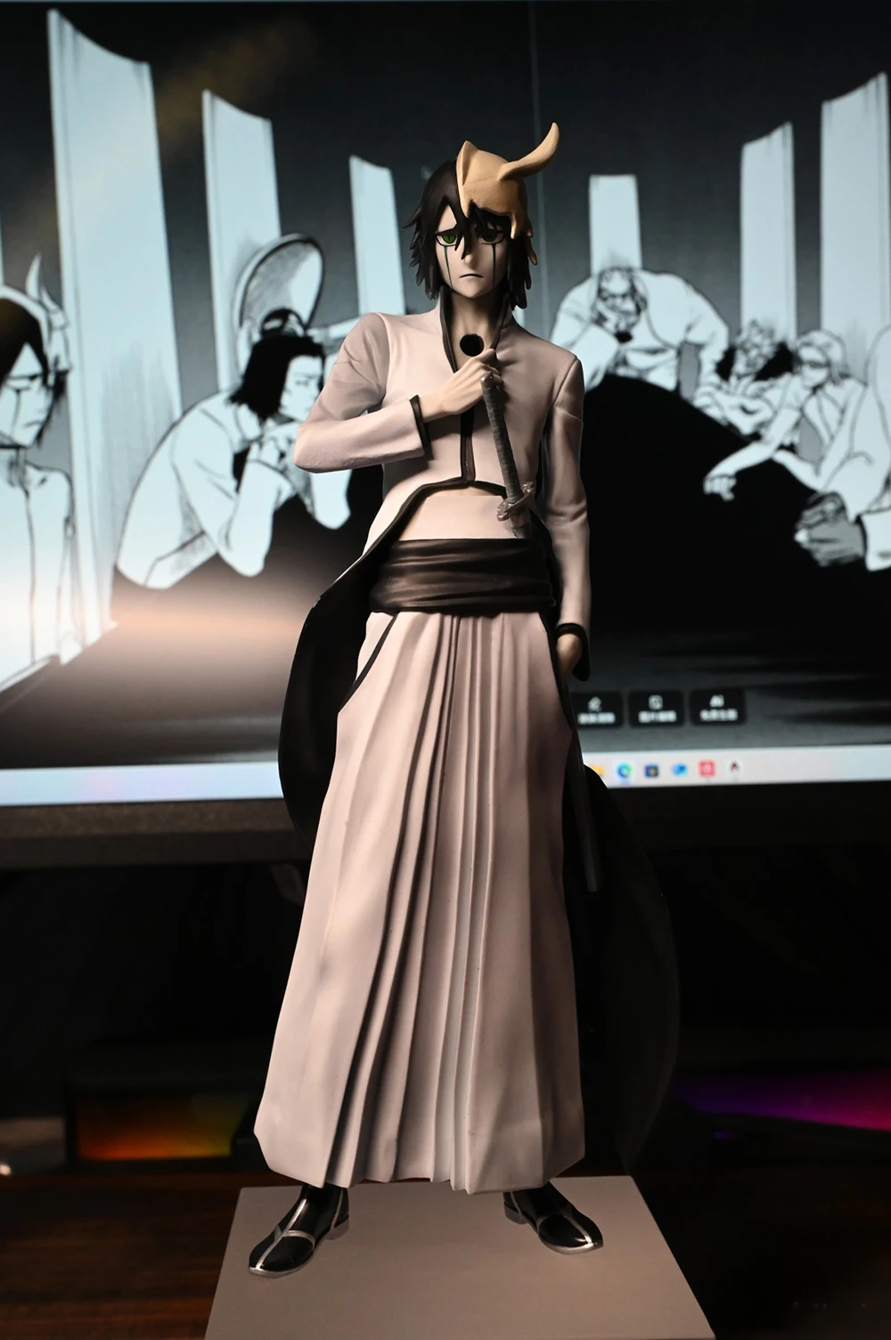 

In Stock Original Bandai Spirits Ichiban Kuji Bleach Ulquiorra Cifer Vol.3 (A Prize) Anime Figure Action Figure Model Decoration