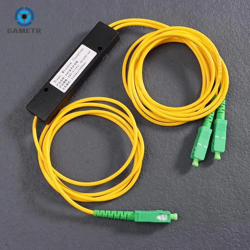 1x2 FTTH Fiber Optic Splitter 1 Point 2 Fiber Optic Splitter Box Tapered 1 To 2 Splitter Box SC/APC Computer Accessories