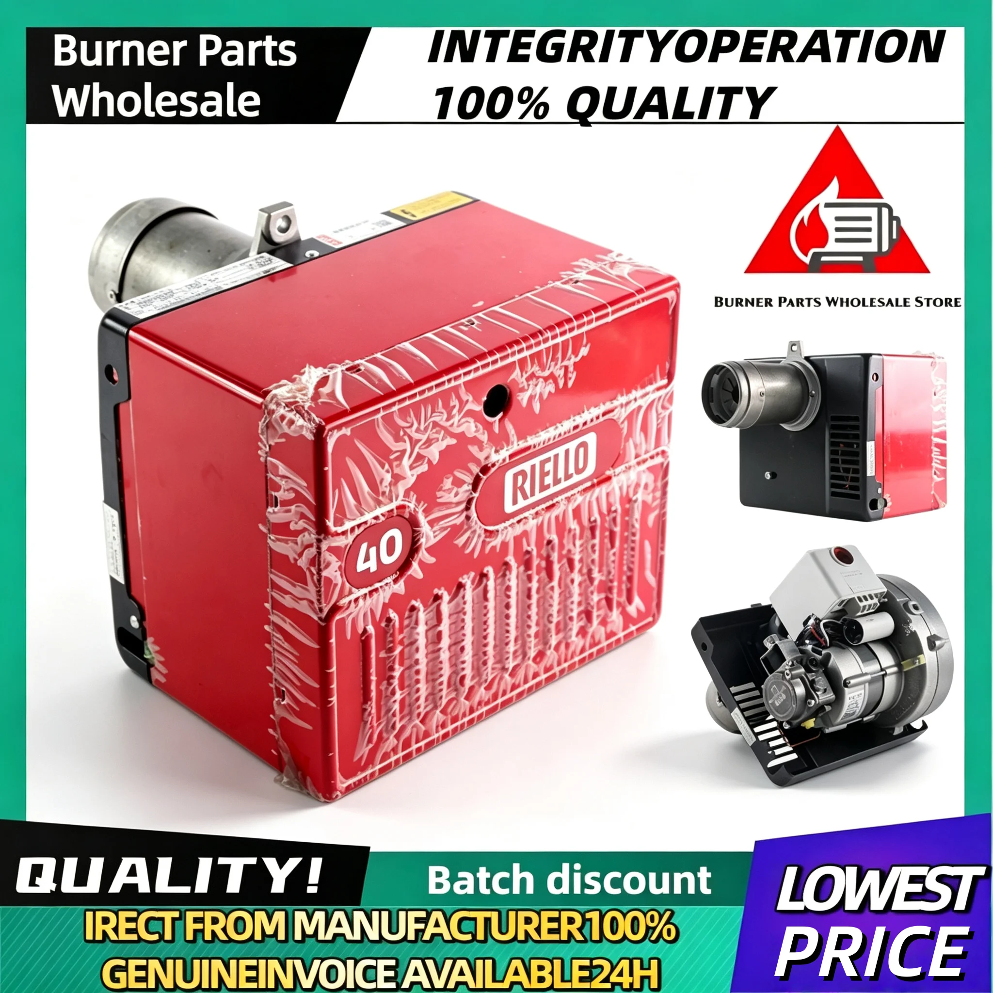 Diesel Oil Burner 40G5LC 40G10LC 40G20LC 40G20S Compatible OEM & Replacement Parts Industrial Combustion Boiler Equipment Spare