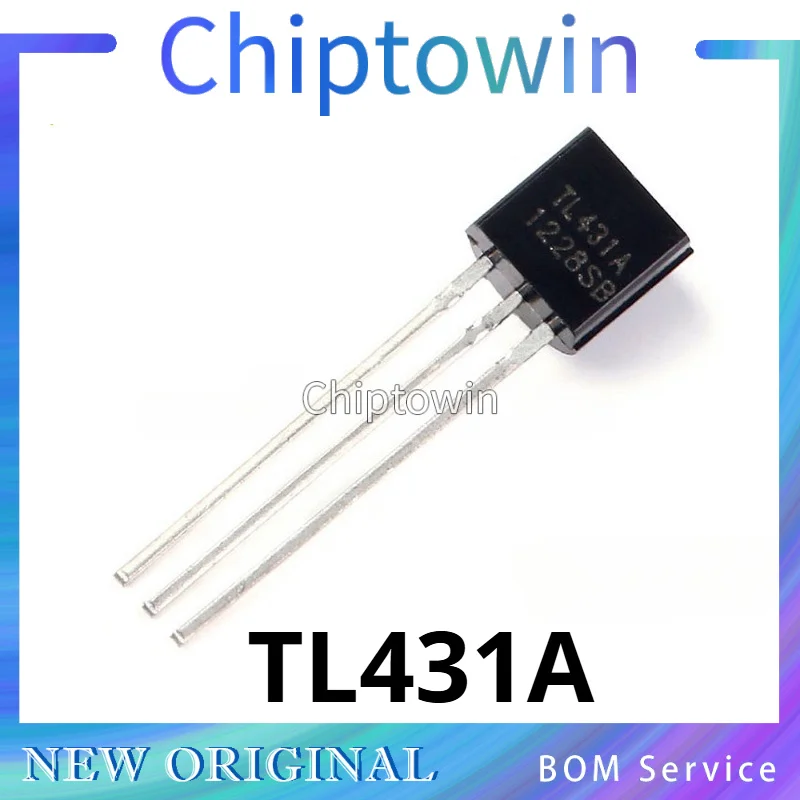 5/50/500 pcs TL431A TL431AA TL431 TO-92 Voltage Regulator W7