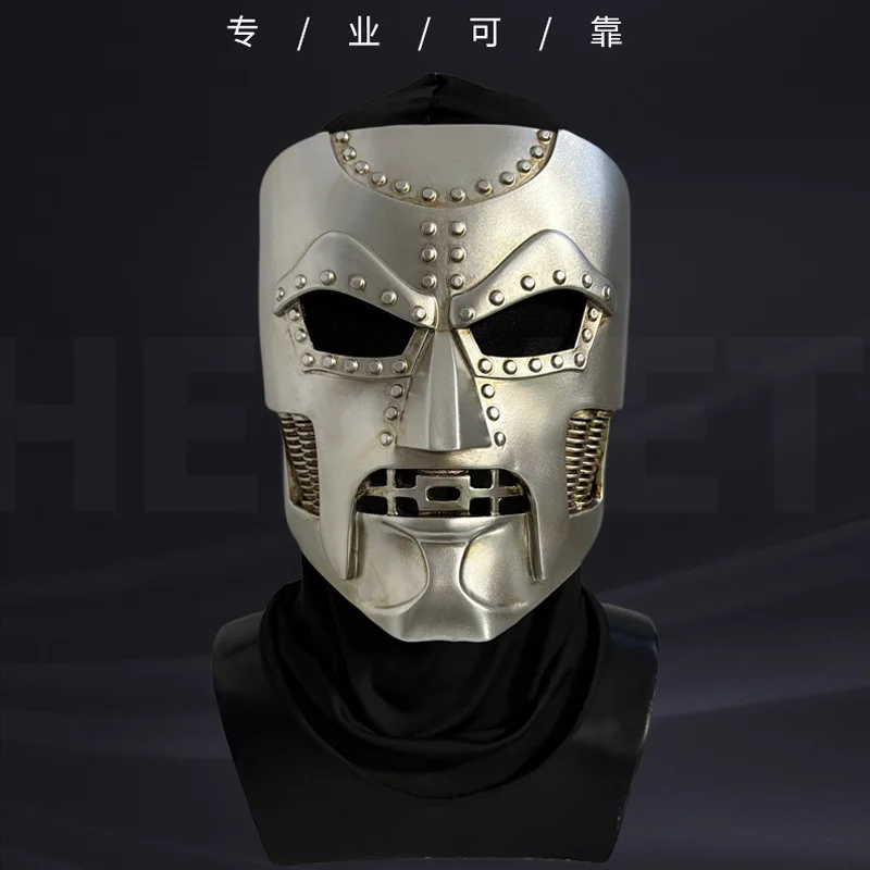 

В наличии Marvel Series Doctor Doom носимая маска для кино и телевидения периферийные устройства косплей костюм для вечеринки реквизит на Хэллоуин подарок для мальчика