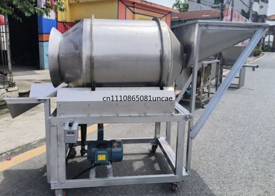 Stainless Steel Drum Mixer Industrial Food Blender for Feed, Pickled Vegetables, Mixed Congee, Tea Raw Materials Mixing