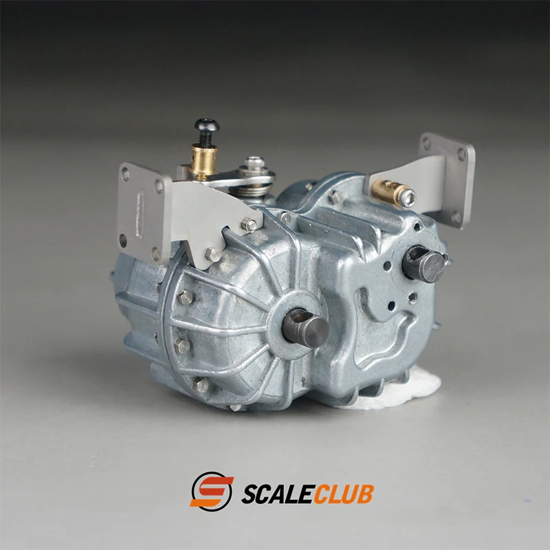 ScaleClub 1/14 ciężarówka wywrotka centralny mechanizm różnicowy blokada paska split box