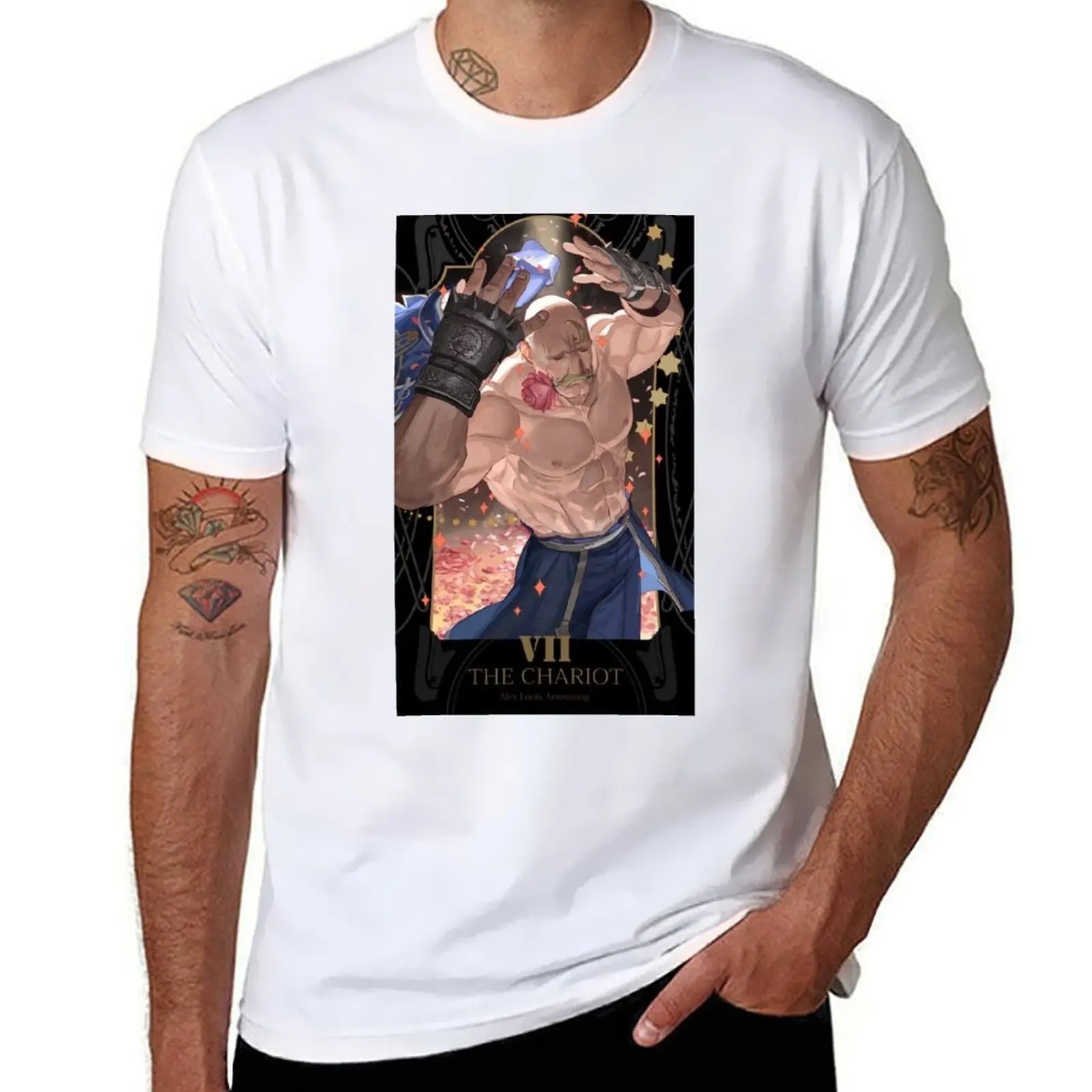 

Fullmetal Alchemist Brotherhood - Alex Louis Armstrong T-Shirt man tshirt t shirt man designer T-Shirt