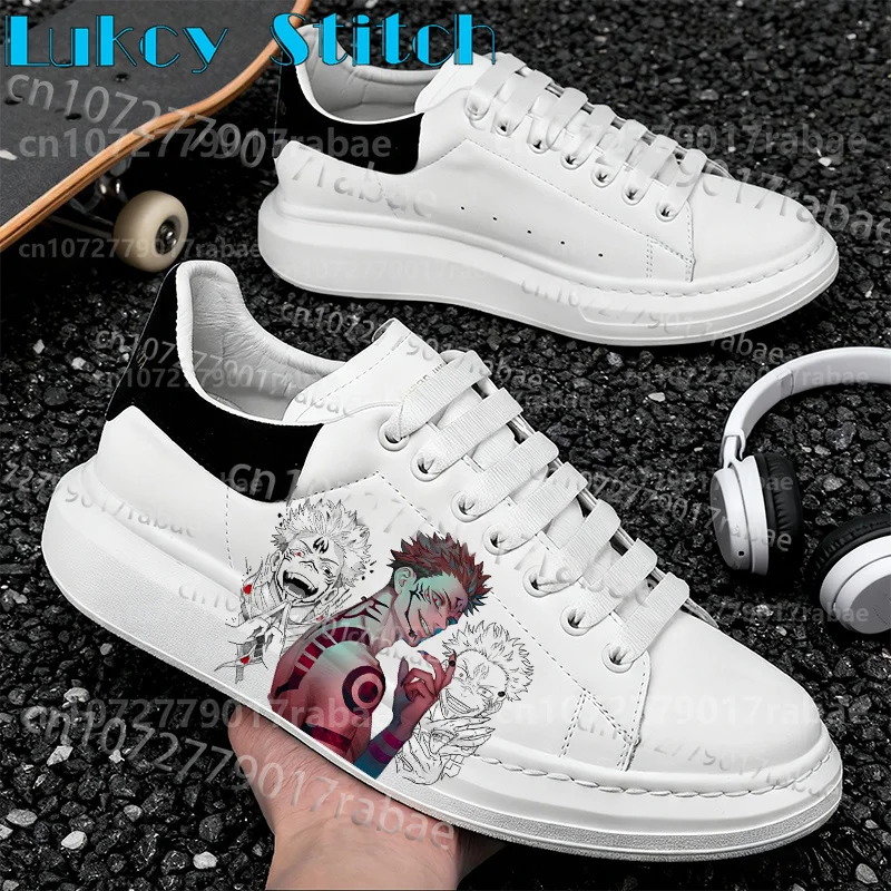 

2026 New Hot Selling Ryomen Sukuna Size 35-44 Adult Shoes Man Anime Printed Four Seasons Universal Wholesale Shoes