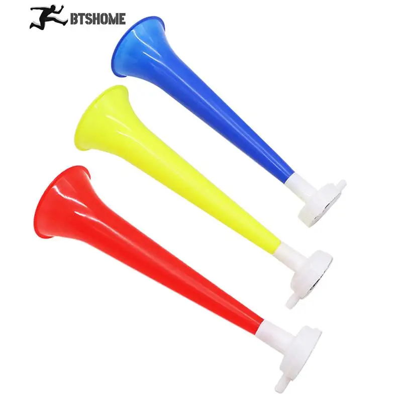 Practical Cheer Plastic Horn Plastic Soccer Game Cheerleading Props For Fans For Kids Trumpet Soccer Cheer Horn Appliances