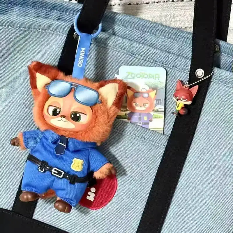 Crazy Animal City Series Vinyl Blind Box Cute Bag Pendant Authentic Action Toy Figure Collectible For Fans
