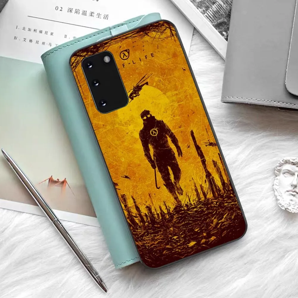 H-Half Life-e 2 Phone Case Silicone PC+TPU For Samsung S10 20 30 22 23 24 Plus Lite Ultra Cover