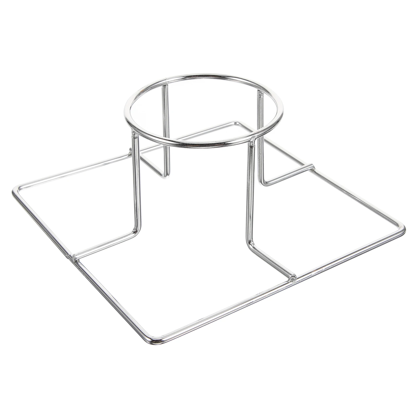 

Roasted Chicken Plate Tool Hot Holder Grill Tools Turkey Roaster Rack Stainless Steel Grilled Oven