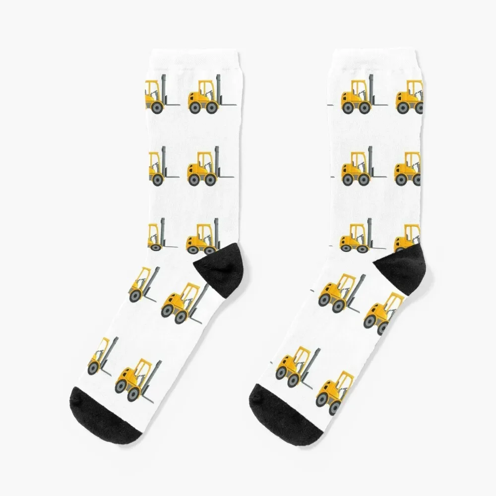 Forklift Truck Socks Crossfit Lots Man Socks Women's