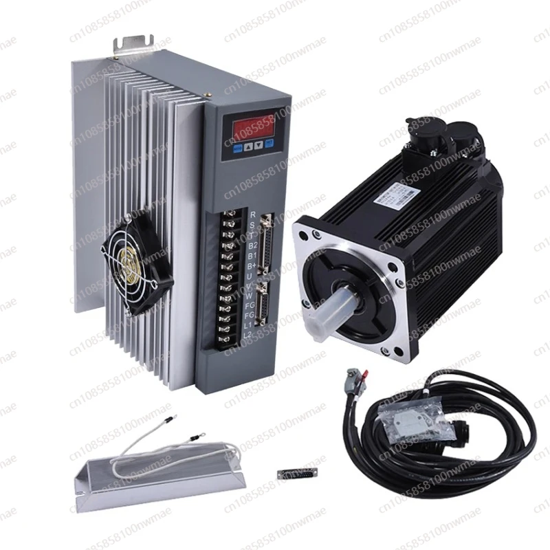 

130ST-M15025 15N.M.3.8KW,2500 rpm Servo Motor +Driver +3M Encoder line+3M Motor line+25-pin parallel port connector