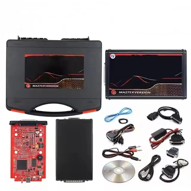 

K-ess V2 V5.017 Online 2.80 EU Red 7.020 2.25 OBD2 OBD 2 Car Trucks ECU Chip Tuning Tool Kit Unlimited Repair Kit with Toolbox