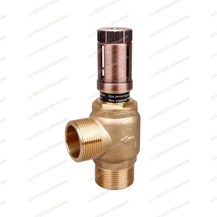 

Air conditioning heat pump differential pressure bypass valve, all copper visual adjustment differential pressure bypass valve