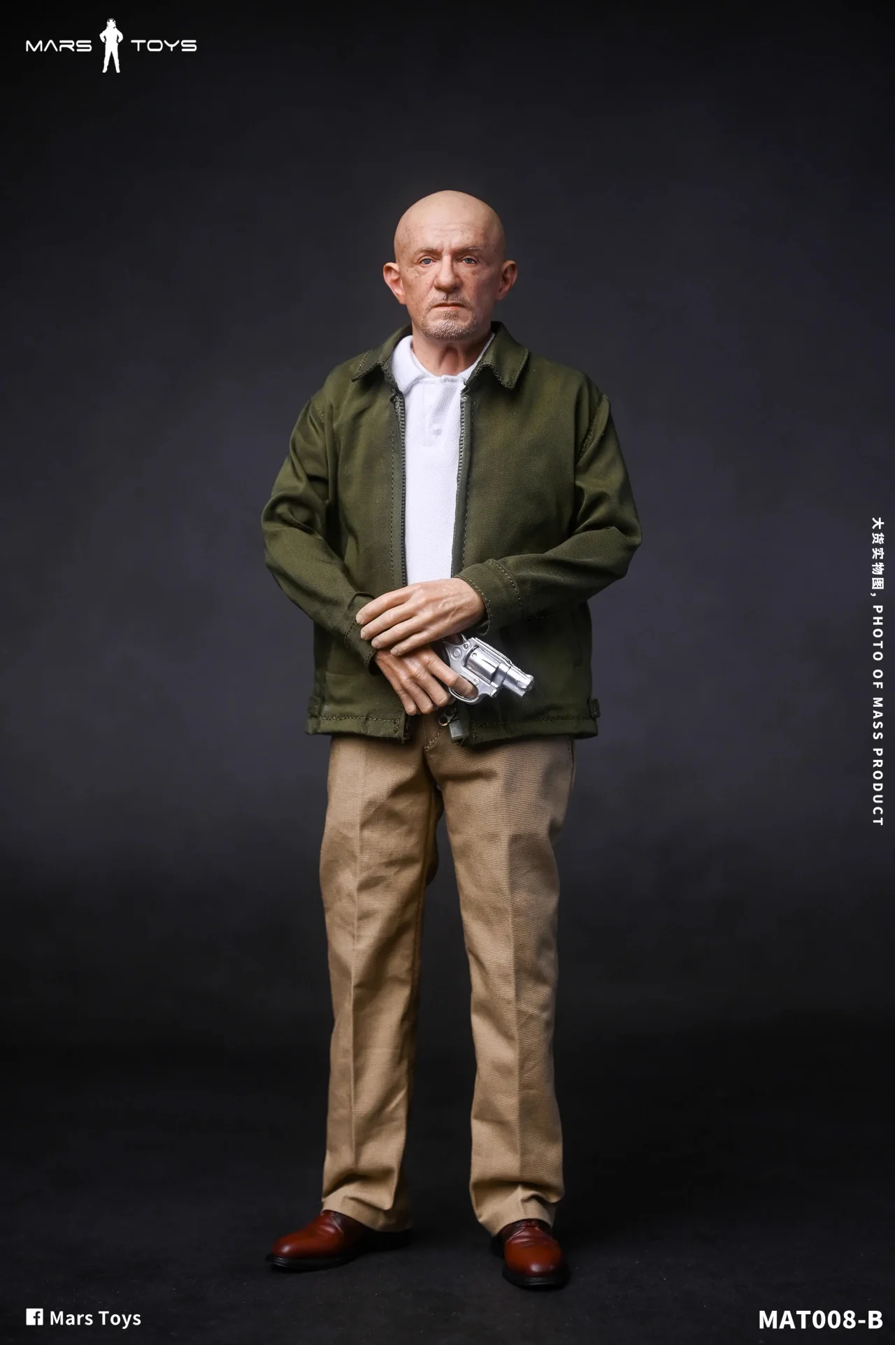 Mars Toys MAT008 1/6 Male Old White Mike Model Full Set 12'' Action Figure Soldier In Stock For Fans Collection