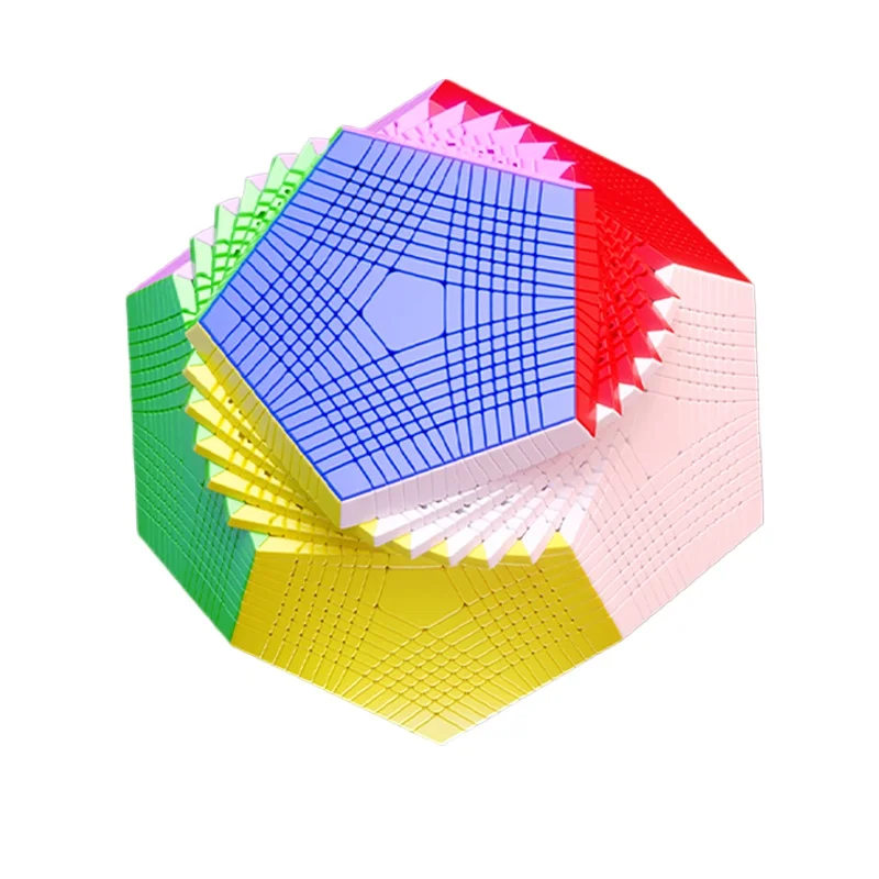 Novo sengso 15x15 megaminx cubo de velocidade mágica quebra-cabeça sem adesivos sengso dodecaedro 12 faces brinquedos profissionais presentes