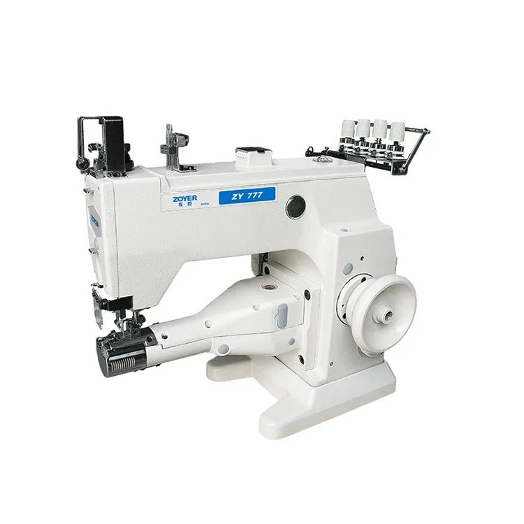 

ZY777 High Speed Cylinder-Bed 3-Needle 5-Thread Double Sides Industrial Interlock Sewing Machine