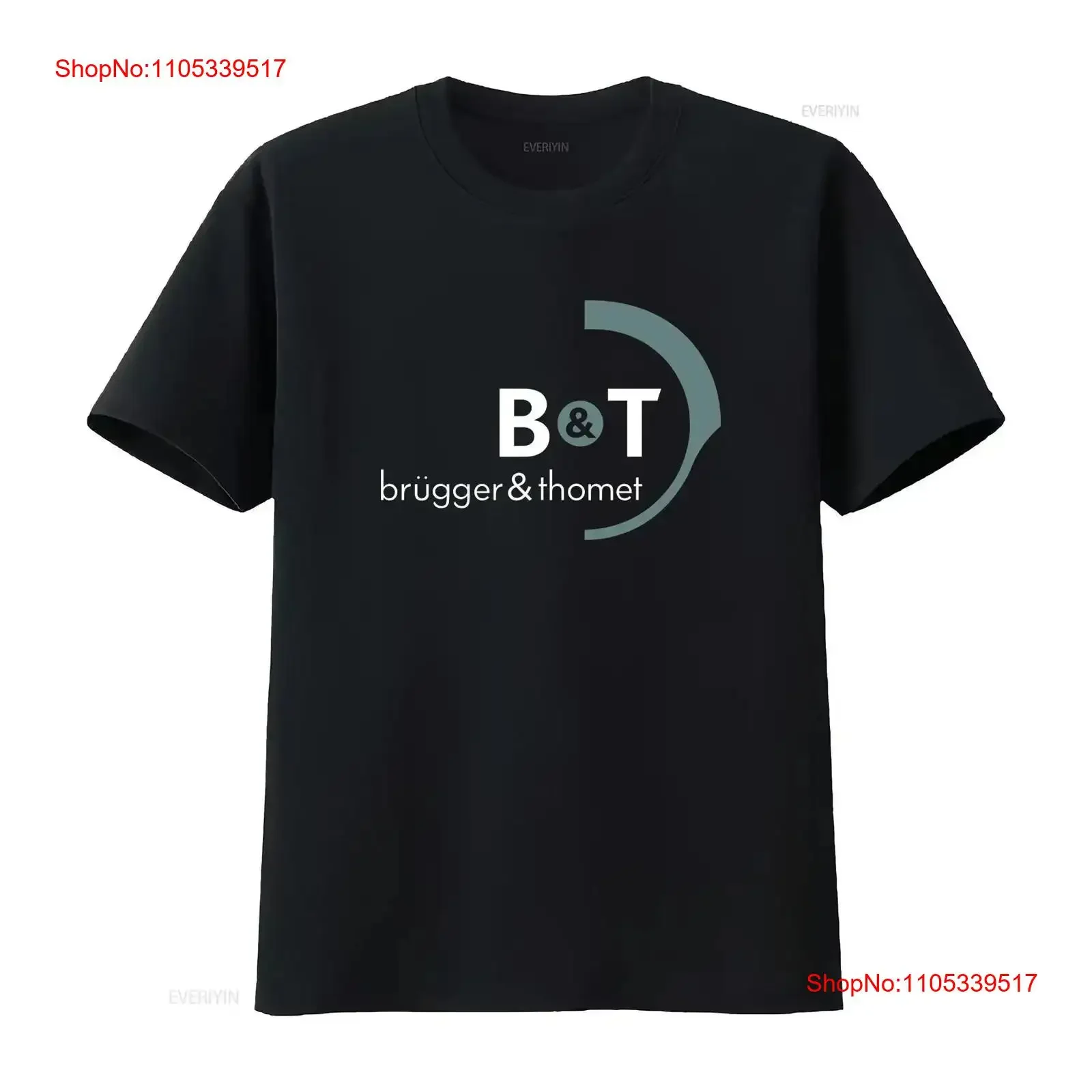 Brugger Thomet B T Rifles Firearms Guns Logo Men's Black Shirt Size S 5XL vintage Washed fashion Versatile Soft Slightly