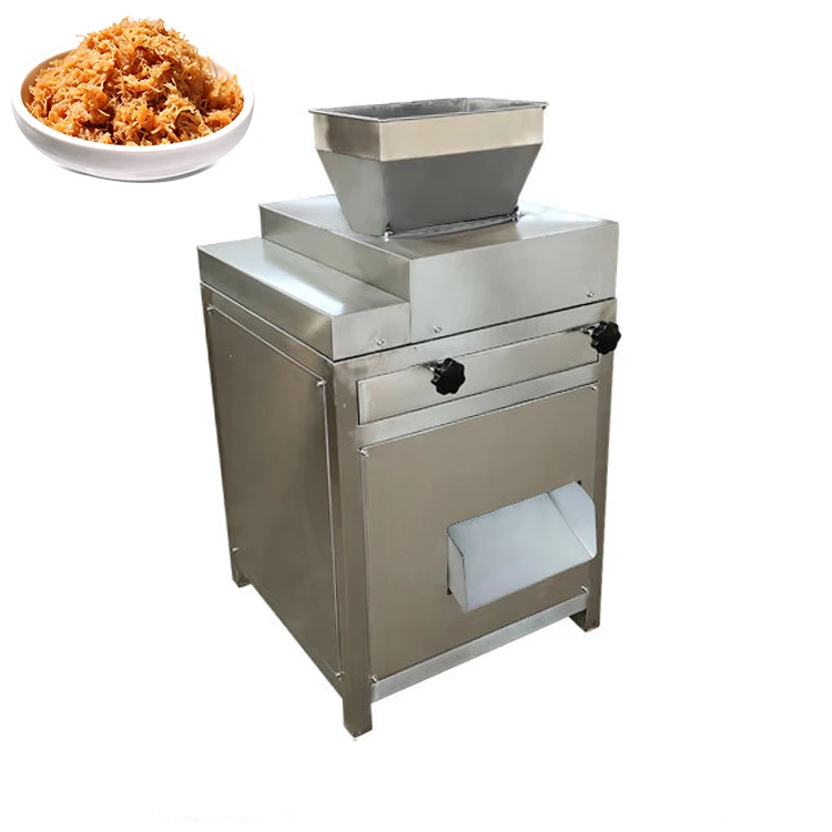 Industrial Large-scale Meat Shredding Equipment Soybean Protein Tearing Machine Beef Tendon and Bacon Shredder