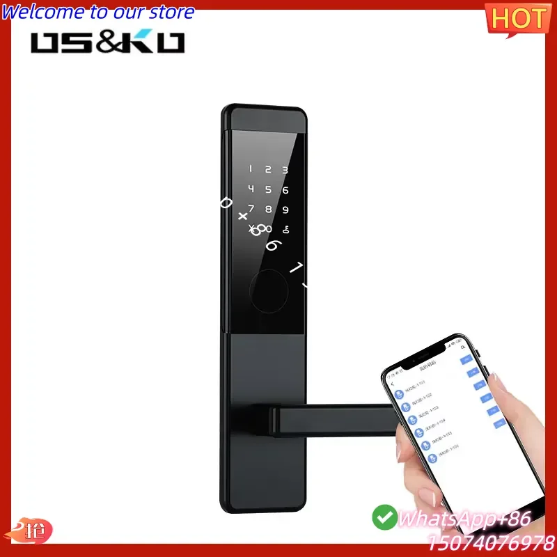 2026 Euro Mortise Extra Password Smart M1 Hotel Keylock Door Lock for Mobile Phone Waterproof Competitor for Travelers view 4
