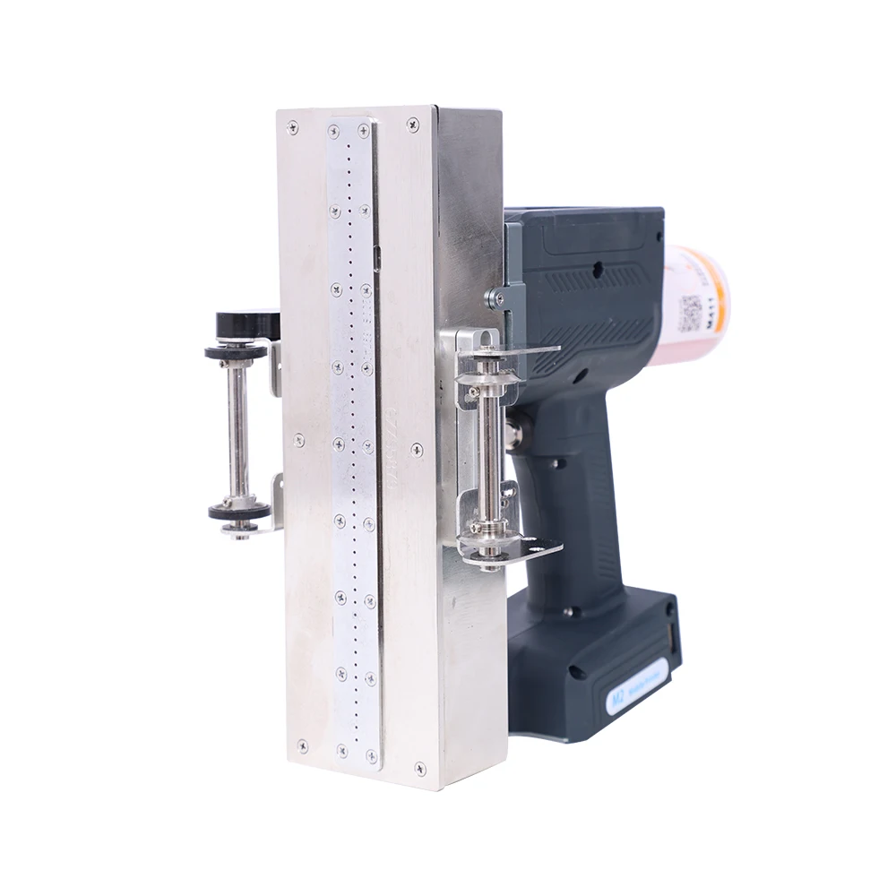 Manual large character outdoor portable integrated handheld inkjet printer for wall cement construction site coding tube