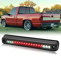 3.a tercera luz de freno trasera, lámpara LED de carga, luz de freno de montaje alto central para Chevy Silverado Chevy GMC C/K 1500 1988-1998