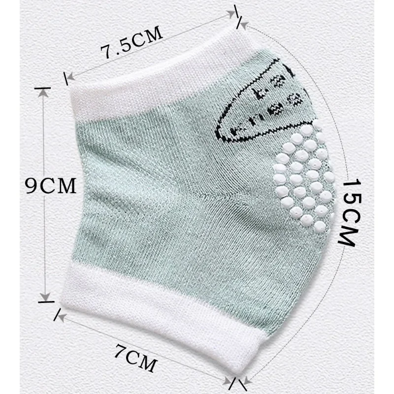 Dünner Knies chützer Sommer atmungsaktiver Knies chützer Ellbogens chutz Baby Crawling Baby Walking Spender Kinder socken