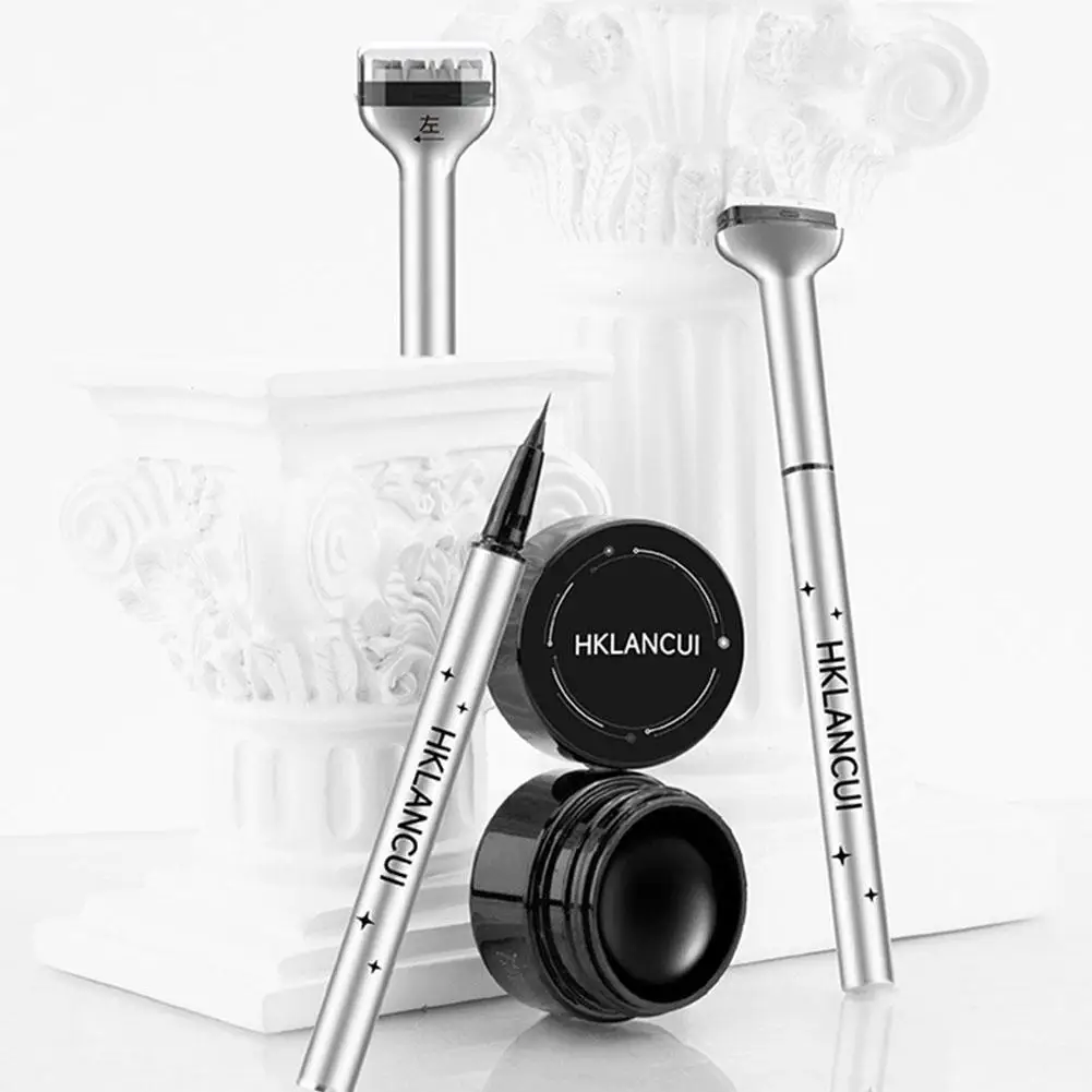 Lagere Lash Stempel Waterdichte Eyeliner Potlood Onderste Wimpers Wimper Sjabloon Afdichting Gemakkelijk Onder Wimper Stamper Beauty Lash Tools