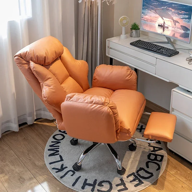 

Computer Chair Person Chaise Longue Ergonomic Office Accent Posture Correction Chairs Living Room Comfortable Game Lazy