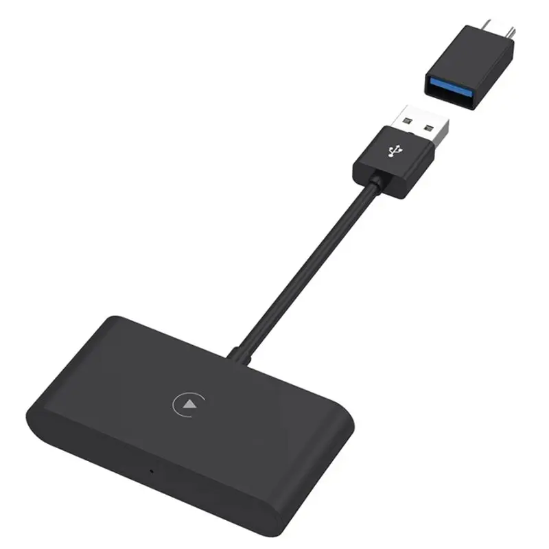 

Новый технический адаптер для проводного Carplay 2 в 1, беспроводной адаптер Carplay Android Auto Carplay AI Box Auto Connect, беспроводной адаптер Carplay