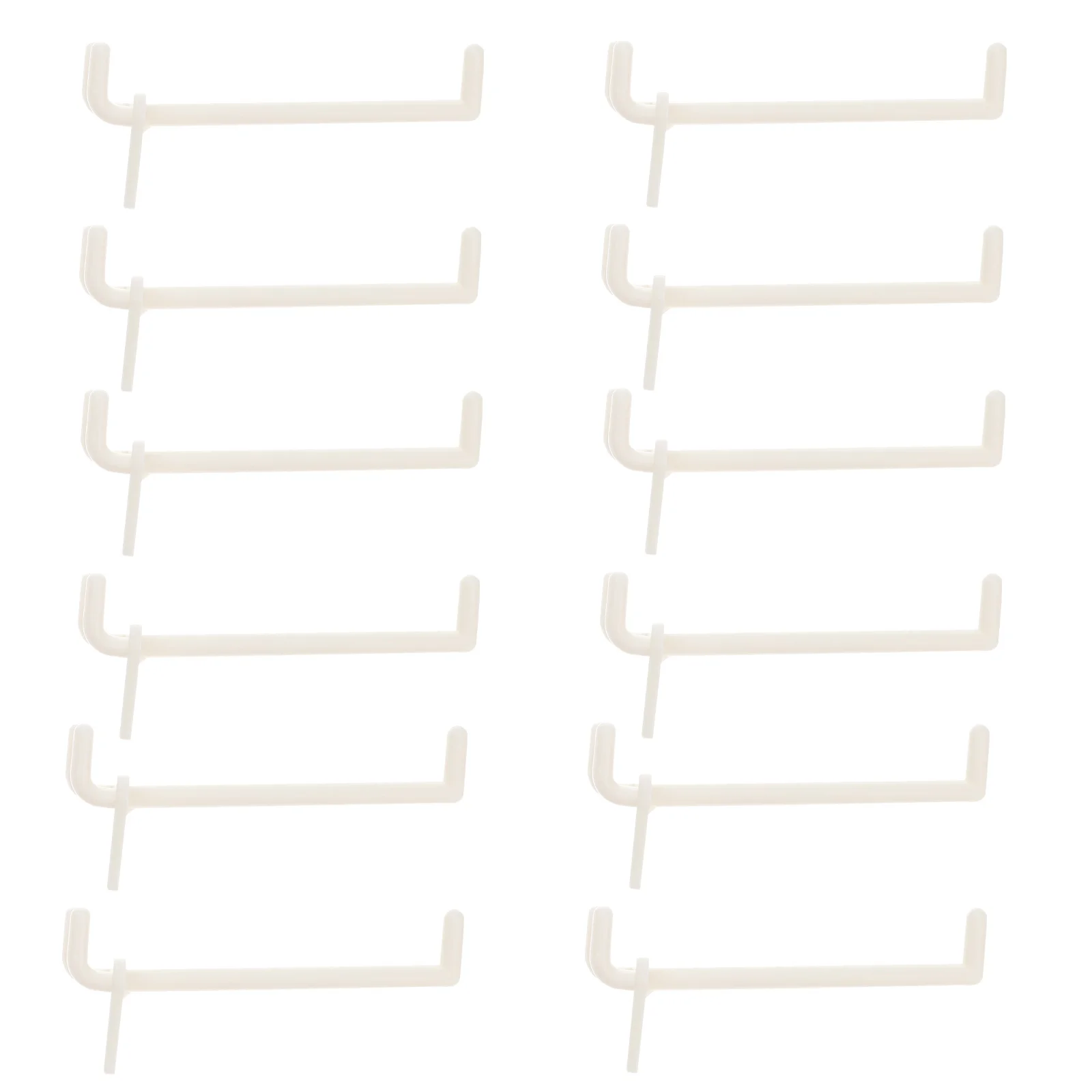 100 قطعة خطافات Pegboard ABS العالمي الوتد مجلس أداة تخزين فائدة السنانير لورشة المرآب عرض المطبخ