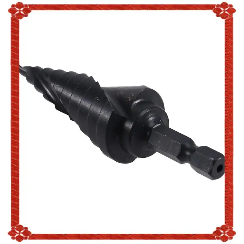 

24-Hour Delivery Four Spiral Flute M35 Cobalt Step Drill Bit, 3/16"-7/8"(12 Step Sizes), For Metal, 1/4" Hex Shank