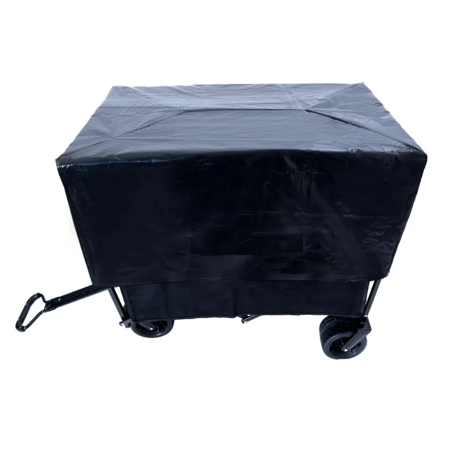 

Collapsible Foldable Wagon Cart with strapping system Beach Wagon Utility Cart Utility Wagon Grocery Cart for for Camping Shopp