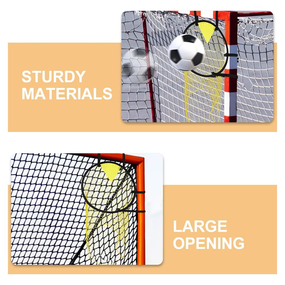 

Soccer Training Net For Indoor Outdoor Home Backyard Professional Football Goal Accessories Lightweight Durable Top Bin Target