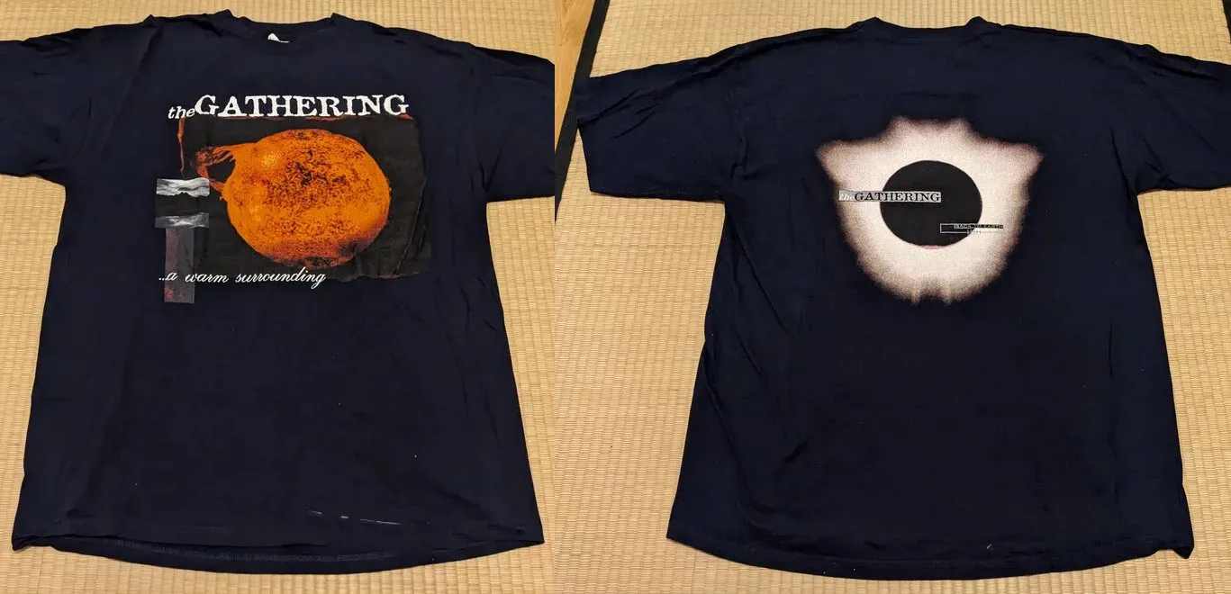 THE GATHERING A Warm Surrounding 1997 Double Sided T Shirt S-5XL U002