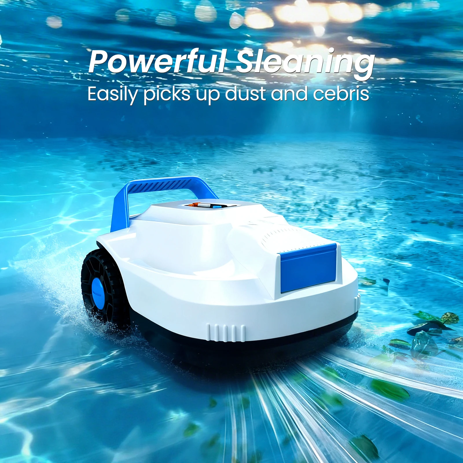 Producto estrella AIRROBO Robot Limpiador de Piscinas Inteligente Inalámbrico con Batería de Litio Ecológica PC01 Nuevo Lanzamiento Herramienta de Limpieza de Piscinas