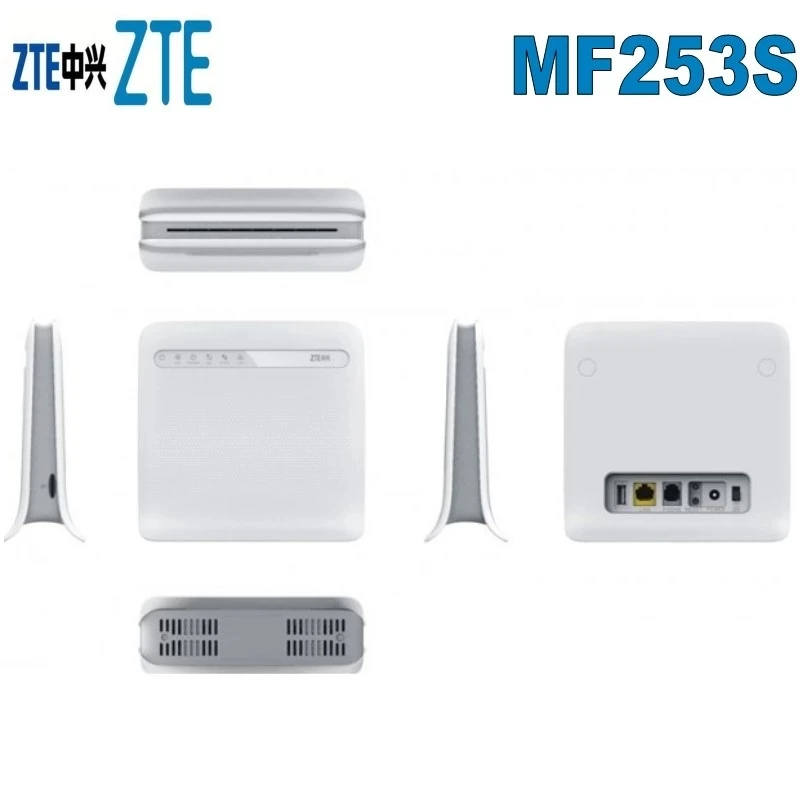 

Unlocked ZTE MF253s 4G LTE CPE Wireless Router 150Mbps 4G CPE Router With SIM Card Slot Mf253 4g Router