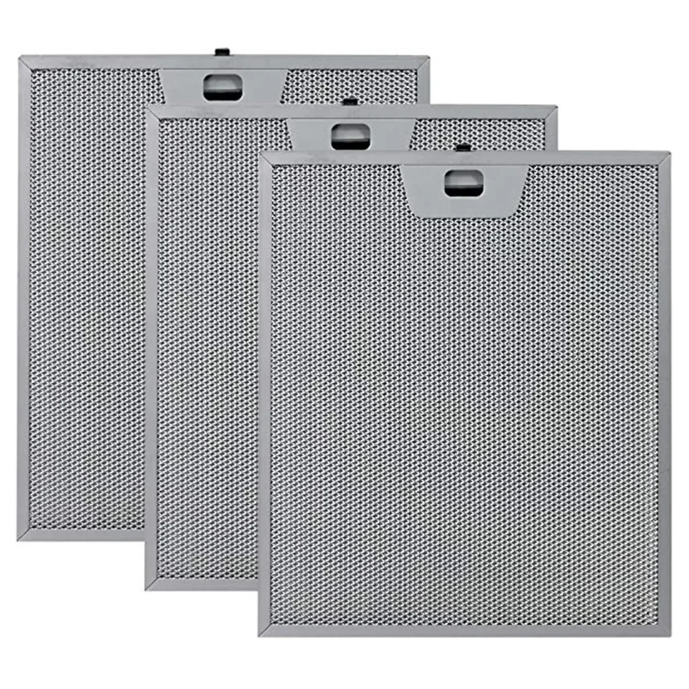 Home Cooking Range Hood Filter Three Piece Grease Filter Set Grease Filter Five-layer Construction Easy Installation