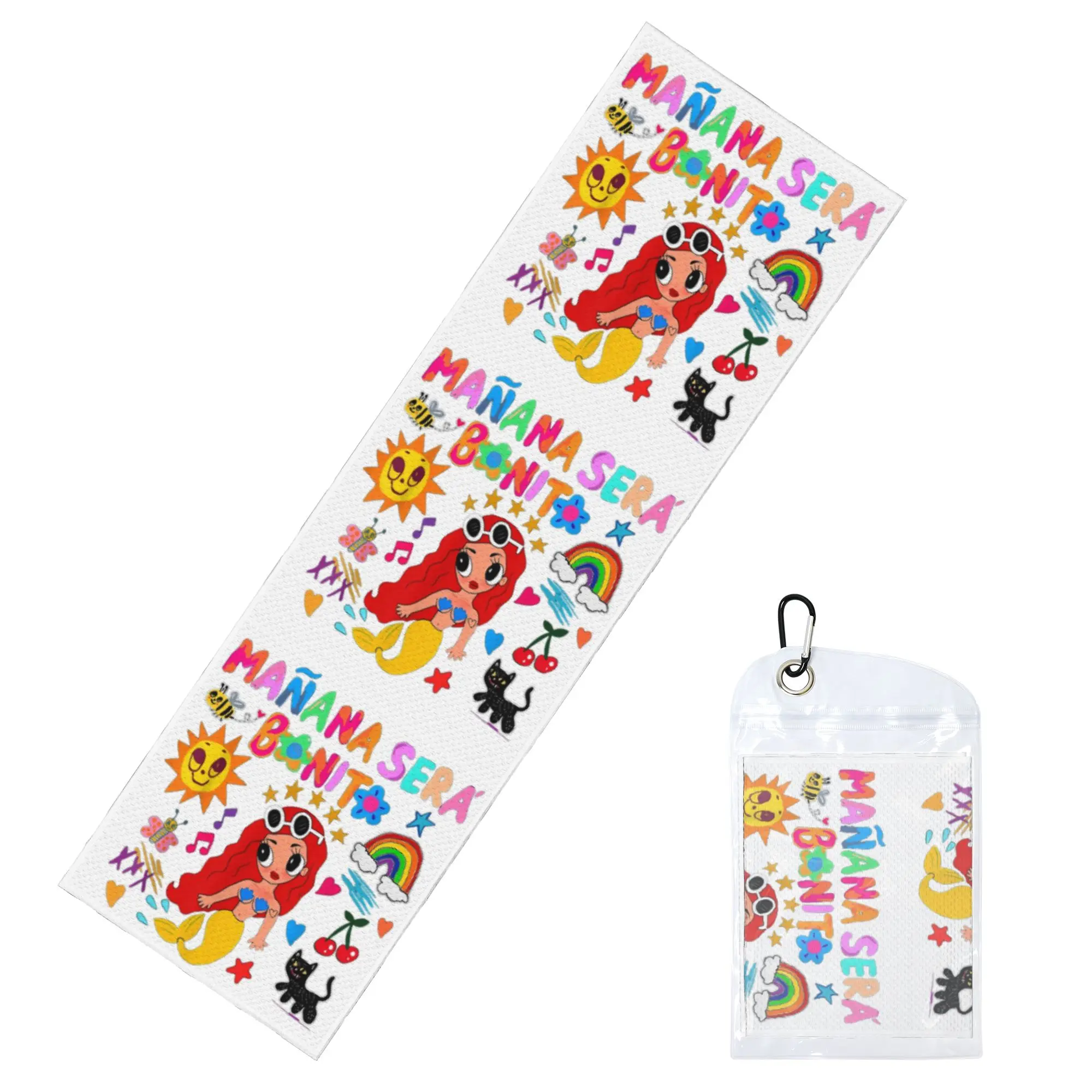 Manana Sera Bonito Colombian Music Singer Karol G Cold Exercise Towel  Yoga And Fitness Running Activities Travelling Towels
