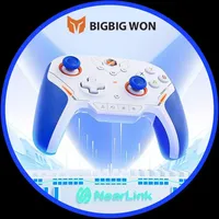 Bigbigwon Blitz 2 Tmr Star Flash Wireless Bluetooth Gamepads Somatosensory Controllers Customized 2000hz For Ns Pc Steam Game