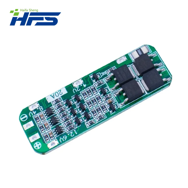 3S 20A 18650 Li-ion Lithium Battery Charger PCB BMS Protection Board For Drill Motor 12.6V Lipo Cell Module 64x20x3.4MM