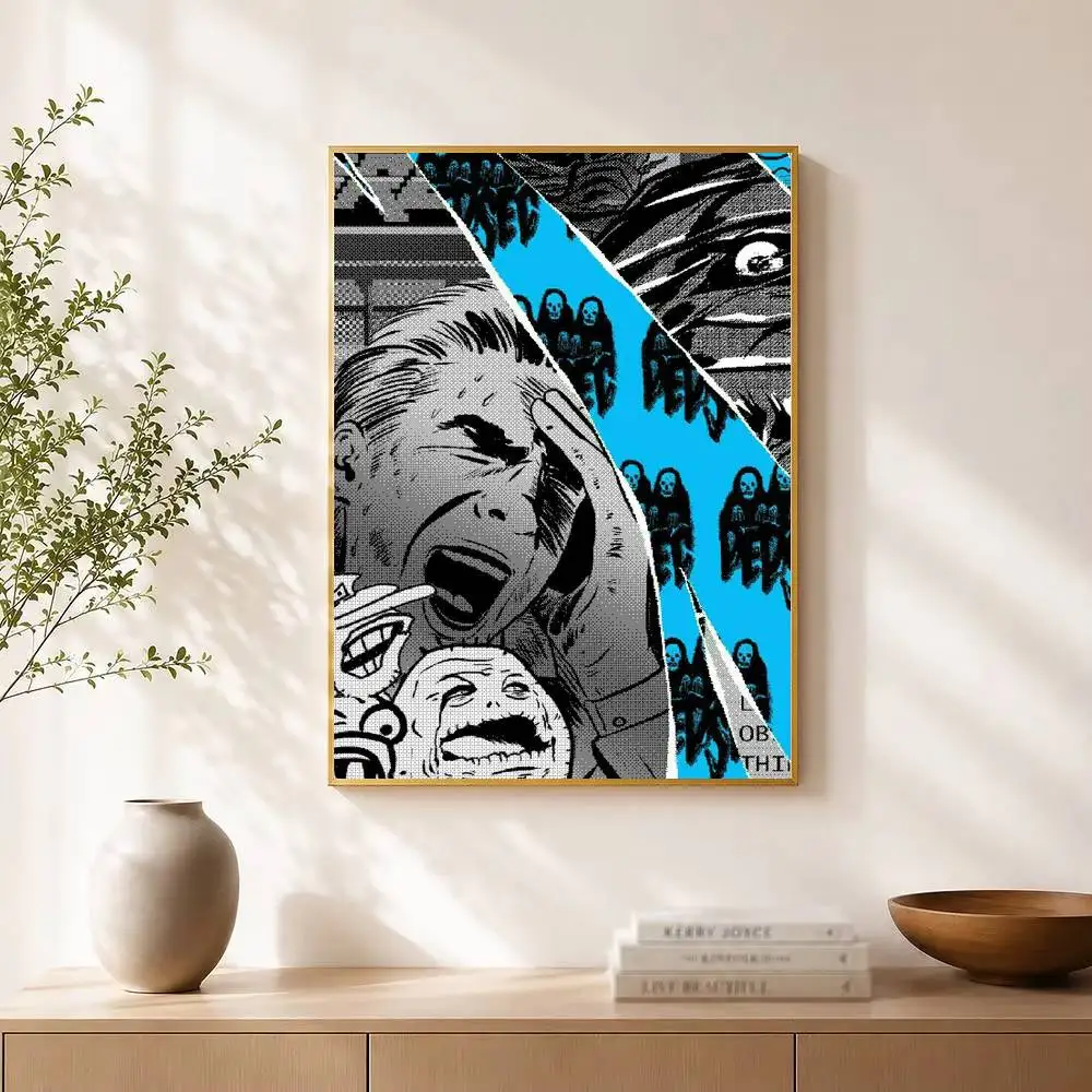 Game Watch Dogs 2 D-Dedsec Poster Waterproof Wall Art Sticker For Bar Living Room Vintage Decor High Quality Print Gift