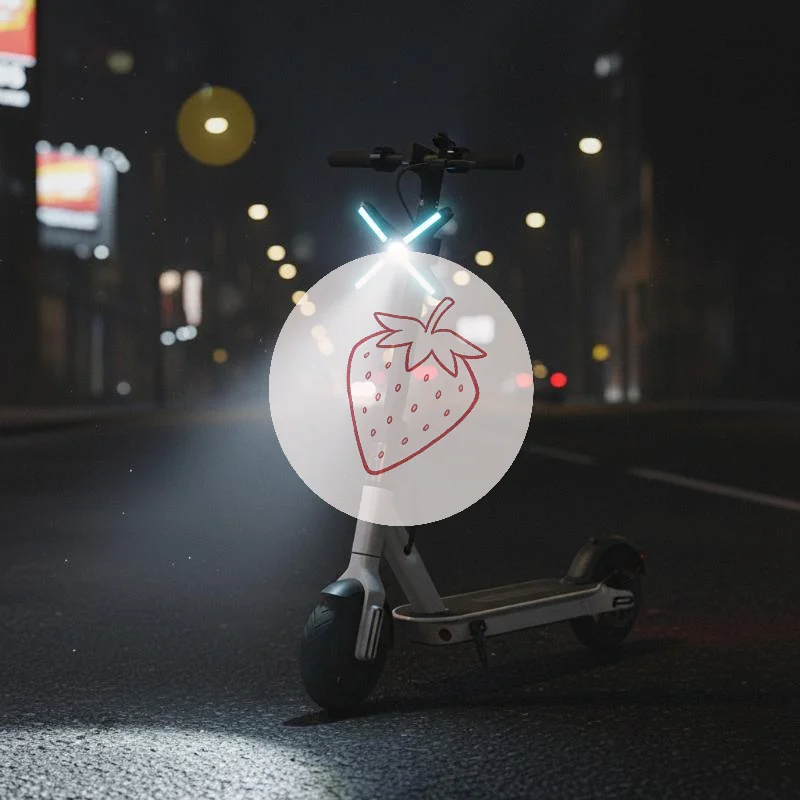 

Оригинальная фара X-образной формы 4W для электросамоката Segway Ninebot ZT3/ZT3 Pro, суперяркий передний свет, запчасть (1 шт.)