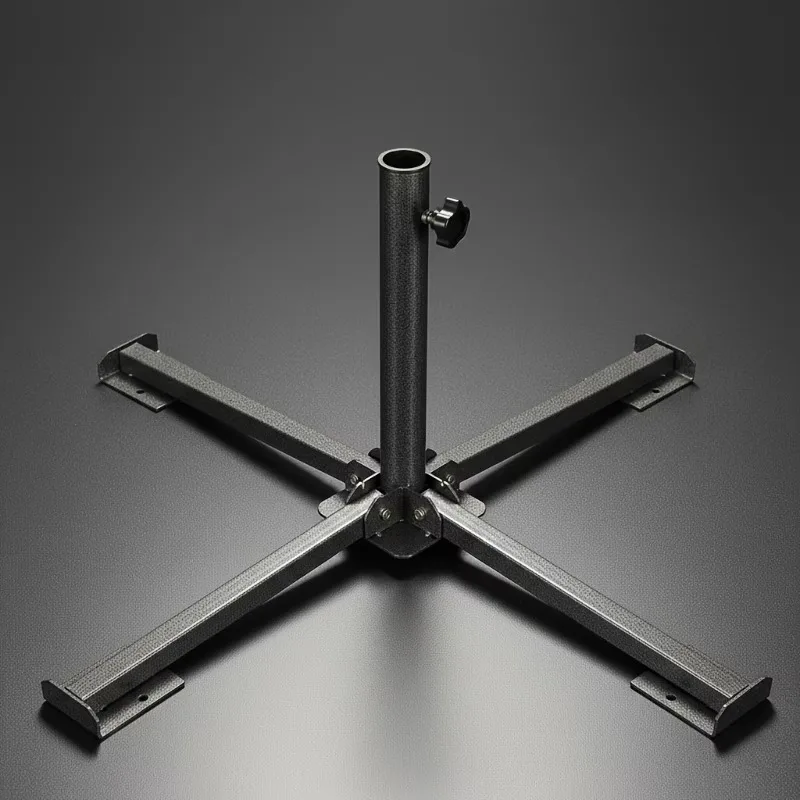 Courtyard Umbrella Steel Frame/Photography Equipment Support/Artificial Christmas Tree Stand/Portable Foldable Beach Umbrella St