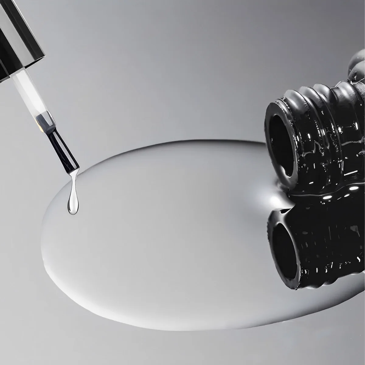 Deshidratador y imprimación de uñas, deshidratador de preparación de uñas Natural sin ácido de 0,24 oz/0,5 oz y capa Base adhesiva, polvo acrílico Nai, 5 uds.