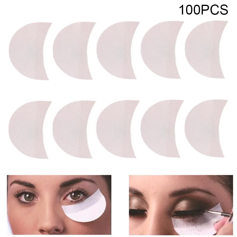 Patchs pour les yeux en forme de poulet, pour extension de cils, coussinets pour eye-liner, protection pour maquillage